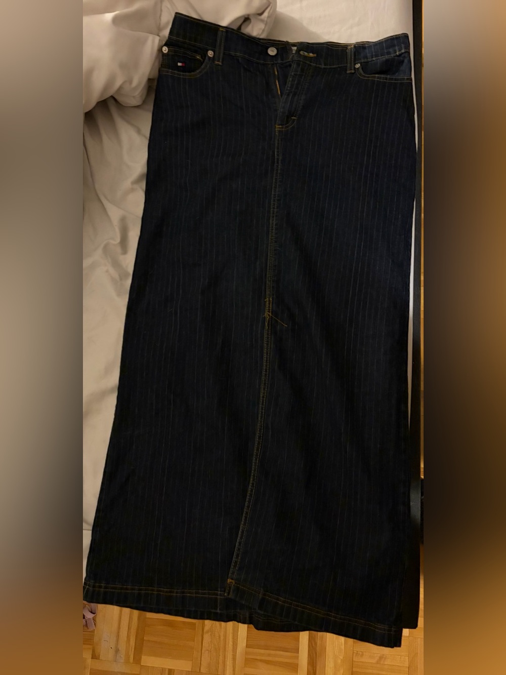 Vintage Tommy Hilfiger striped skirt size 10